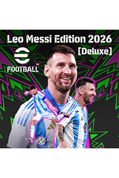 Sony PS4/PS5 eFootball Leo Messi Edition 2026 Deluxe - Dijital PSN hesap - CD...
