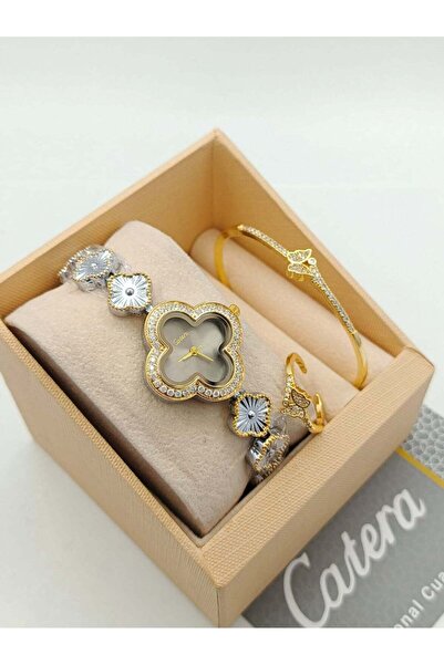 Catery KATIRA Women's Wristwatch Gift Set - Waterproof with Elegant Packaging