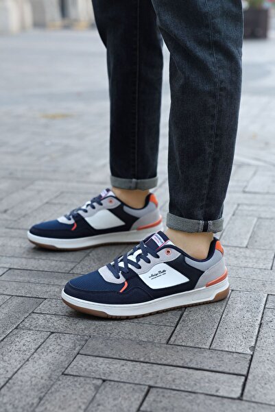 Arrigo Bello Ανδρικά casual sneakers, μοντέλο Cruz, ραμμένη σόλα, ύφασμα, οικ...