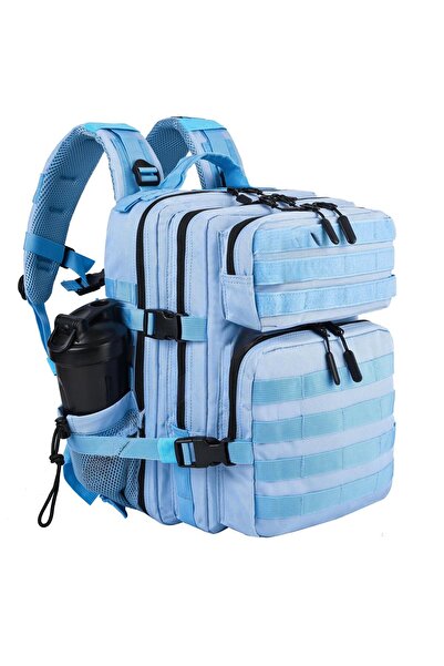 QUİCKPREP Black Tactical Waterproof Backpack - 25 Liter Mountaineering and Ca...