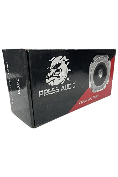 PRESS AUDİO 13 CM SPL DOME TWEETER 160 RMS ALÜMİNYUM ÜST GÖVDE