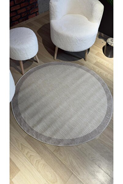 LILYUM LİLLY SİSAL YUVARLAK BEJ-VİZON HALI