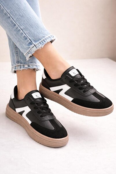 MODAONN Unisex Comfortable Sole Lace-Up Sneaker Shoes