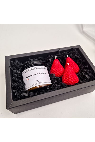 Creative Kappa Set cadou lumânări parfumate din ceară de soia-Aprinde-mă pentru