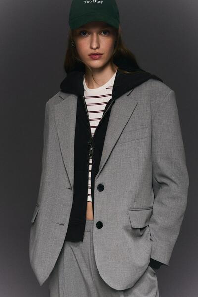 Bershka Oversize blazer
