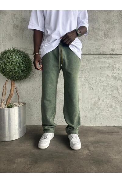 KağanKY Green Washed Baggy Tracksuit