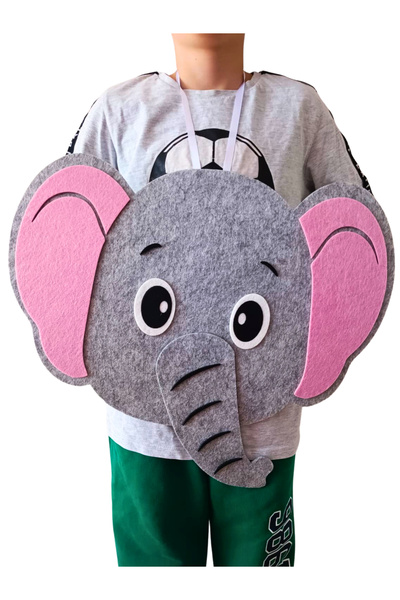 KECENGUZELTASARIM Keçe Hayvan Kostümleri, Fil Kostüm, Okul Öncesi, Anaokulu, ...