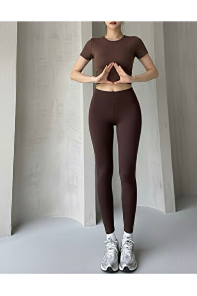 Negiysemmoda High Waist Stretch Fabric Winter Diving Leggings