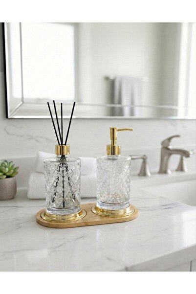 Kozak ΚΡΥΣΤΑΛΛΙΝΗ ΘΗΚΗ ΑΡΩΜΑΤΩΝ + ΚΡΥΣΤΑΛΛΙΝΗ ΘΗΚΗ ΓΙΑ ΥΓΡΟ ΣΑΠΟΥΝΙ + ΔΙΣΚΟΣ ...