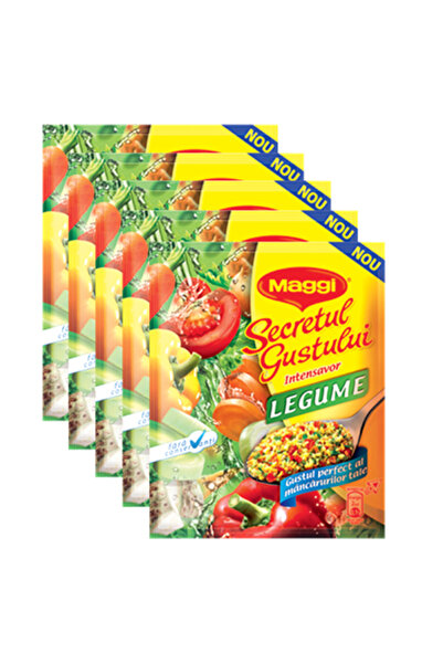 Maggi Secret of Taste Vegetables, 5 x 75 g