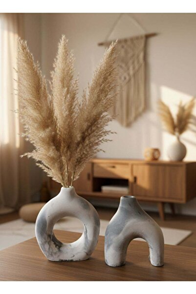 Nova Deco Set of 2 Nordic Style Bohemian Vases 10 cm Gift Pinterest Pampas Va...