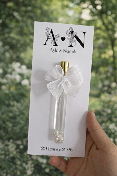 leylooks Düğün, nişan, kına organizasyon hediyelik incili sprey Kolonya şişel...