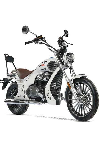 MOTOLUX Motolüx Cappadocia 125CC Otomatik Vites Chopper Motosiklet Beyaz