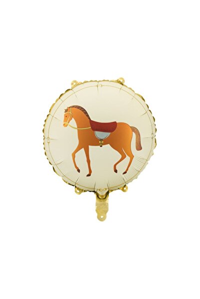 Party Kits Balon din folie Round Horse