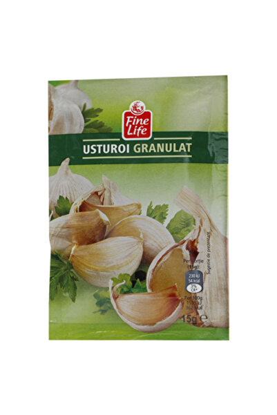Fine Life Granulated Garlic, 5 x 15 g,