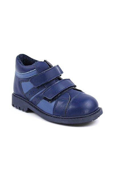 tino Ghete pentru copii , captusite, din piele naturala 3237-BLEUMARIN/BLEUMA...