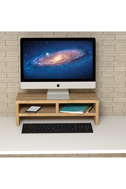 Emkawood حامل الكمبيوتر المحمول إليز سافير مونيتور رايزر