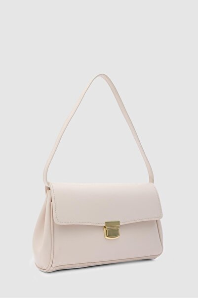 Shule Bags Lauren City Baguette Bag Powder Pink