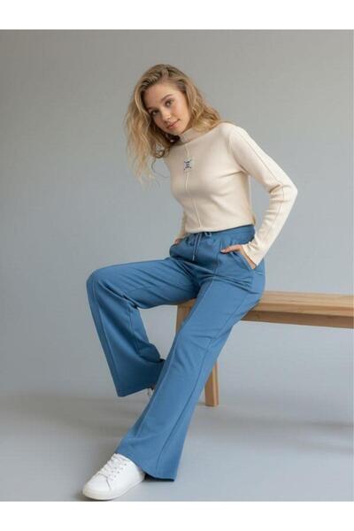 Zekids Κοριτσίστικο βαμβακερό ισπανικό παντελόνι φόρμας