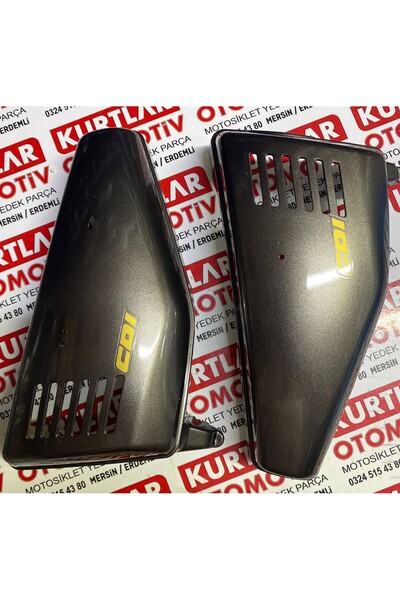 Kuba Çita 50RX Yan Kapak Takımı Gri Orijinal