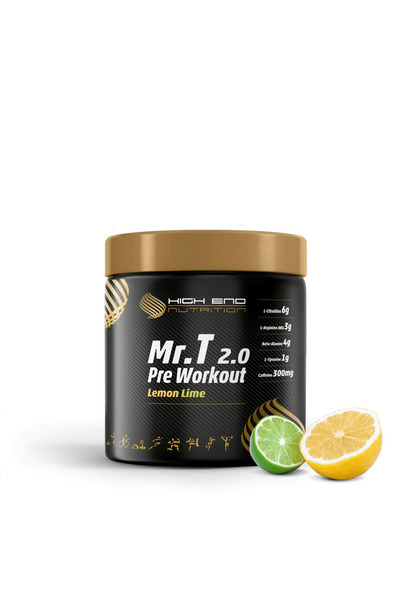 HighEnd مشروب فاخر من السيد تي 2.0 بنكهة الليمون والليمون الأخضر، 350 غرام