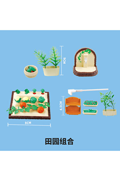 Choice9 حدائق، أغراض مصغرة، أثاث بيت الدمى، إكسسوارات، غرفة معيشة، غرفة نوم، ...