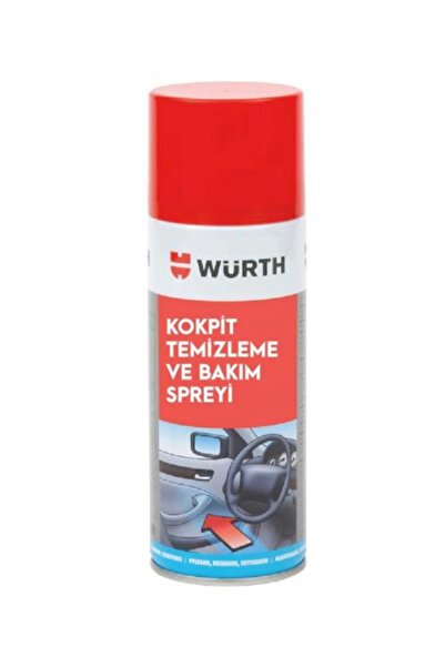 Würth KOKPİT TEMİZLEME SPREYİ 400ML - TORPİDO VE PLASTİK PARÇALAR