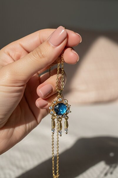 Pisidesa سلسلة قلادات بيسيديا العتيقة - قلادات بتصميم خاص مطلية بالذهب من الف...