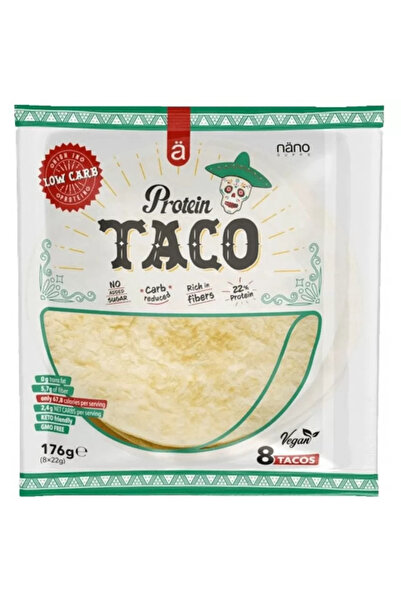 Nano Supps نانو سبس - خبز التاكو بالبروتين (176 جم) - Protein Taco