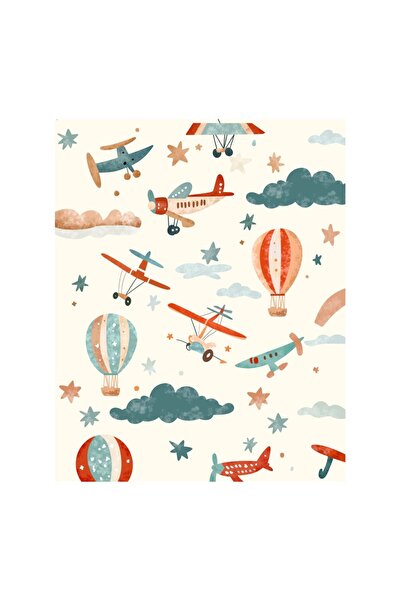 Factory Price Plane and Hot Baloon Cushion Play Mat Rug – Soft Padded Carpet ...