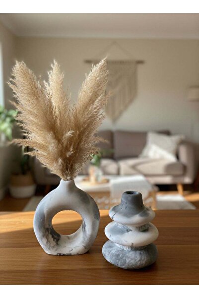 Nova Deco Set of 2 Nordic Style Bohemian Vases 10 cm Gift Pinterest Pampas Va...