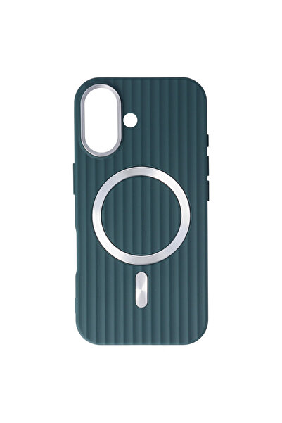SEP TPU Magnetic Waves Apple iPhone 16 case Green