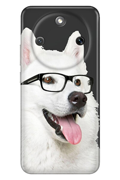 Cekuonline Honor Magic 8 Lite 6.79" Kılıf Dekoratif Silikon Baskılı Kapak Pro...