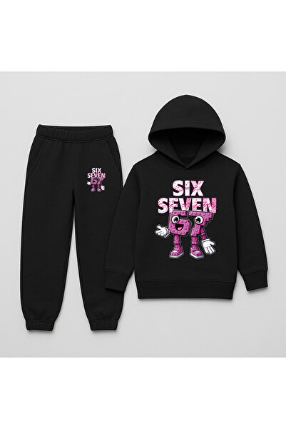 SVART WEAR ΠΑΙΔΙΚΟ ΣΕΤ ΦΟΡΜΑΣ ΜΕ ΣΧΕΔΙΑΣΜΟ SIX SEVEN, ΣΕΤ 2 ΤΕΜΑΧΙΩΝ ΦΟΡΜΑΣ Μ...
