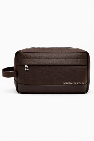 louisiana polo Men's Portfolio Handbag Brown 1710