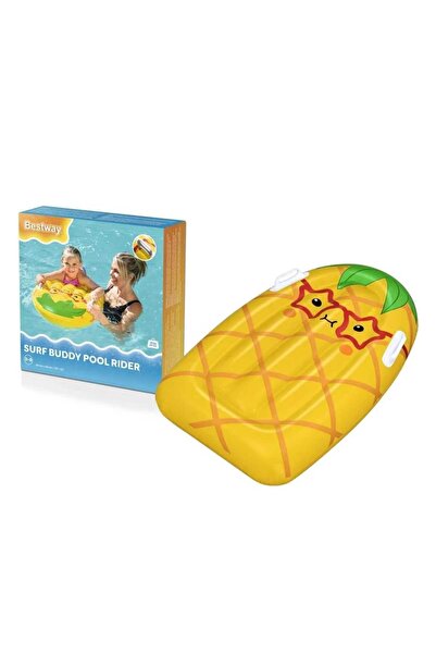 Mıncır Toys سرير ركوب الأمواج القابل للنفخ بنمط الفاكهة مع حامل 42049 |   سطح...