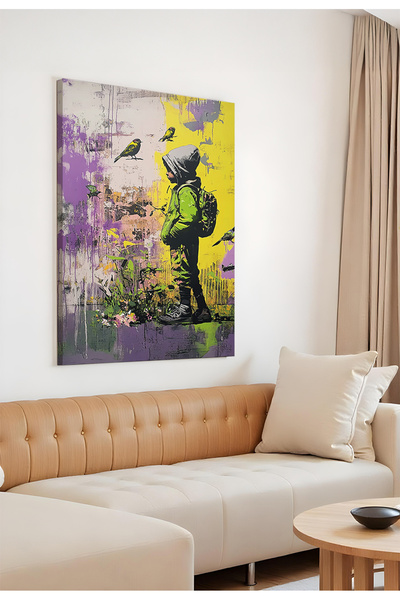 huhuli مجموعة كانفاس فابور ويف نيون هوهو810كيه