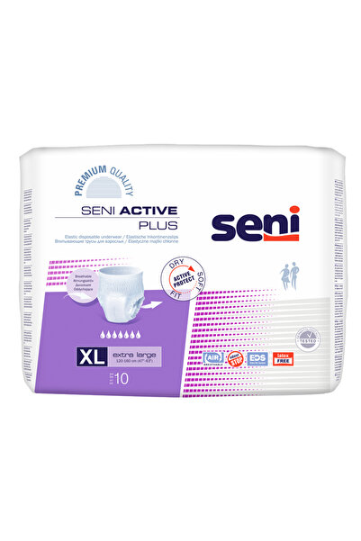Seni Scutece pentru adulți Active Plus XL, Absorbție 2000 ml, 10 bucăți
