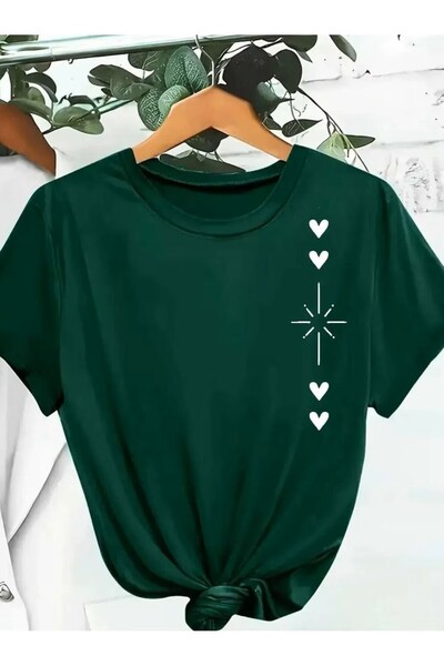 AZIZI TEKSTIL Design special Heart Sparkle, imprimat pe față