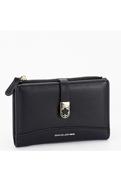 David Jones Paris B-P140-003H 07 black wallet