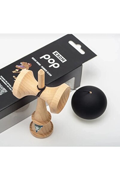 GIA'S WORLD Kendama Krom pop Mat cauciucata negru