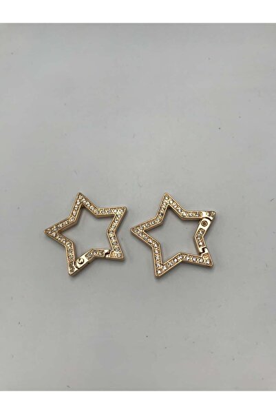 Zeyora Patterned Spring Ring, Bag Accessory, Spring Hook (2 Pcs)