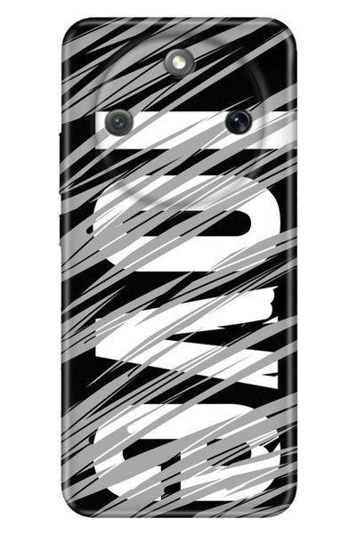 Cekuonline Honor Magic 8 Lite 6.79" Case Decorative Silicone Printed Cover Gr...