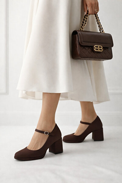 Firibu حذاء نسائي بكعب ستيليتو كلاسيكي من جلد التمساح بلون نيود للمناسبات الخ...