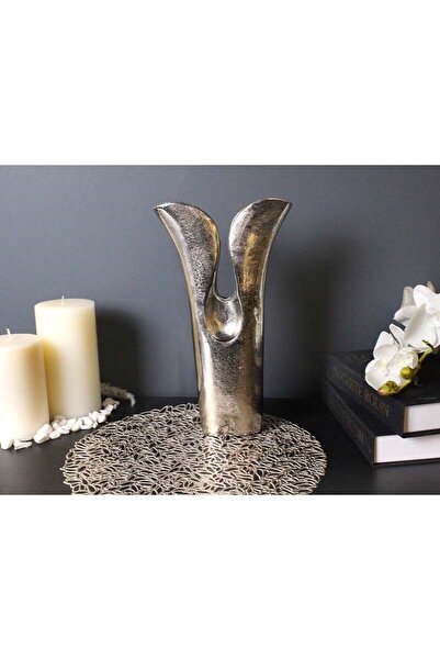 Sembol Tulip Silver Vase
