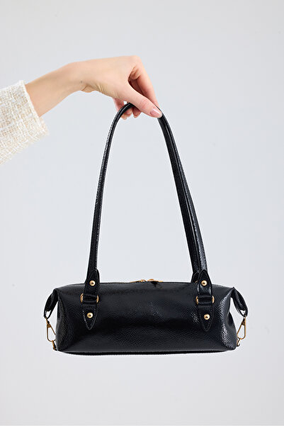 Zuna Studio Mini geantă Olivra neagră pentru umăr, braț și mână pentru femei,...