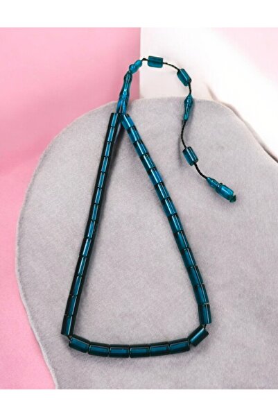 İnan Tesbih سبحة من الخرز الكهرماني بتصميم يدوي كامل (طول المعصم)