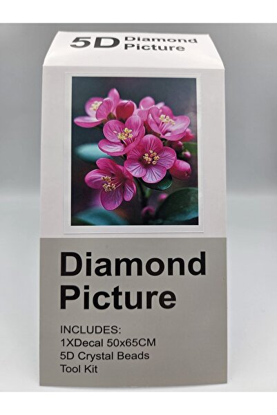 DUCK HOBY 65x50 Boncuklu Taş İşleme Mozaik Elmas Goblen Tablo Resim Boncuk Pu...