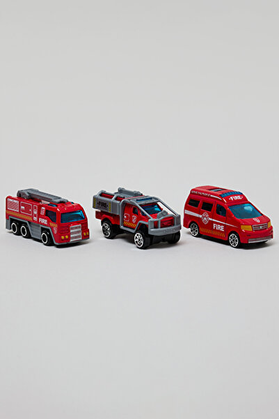 R&B Boys Multi 3 Piece Die-Cast Fire Trucks