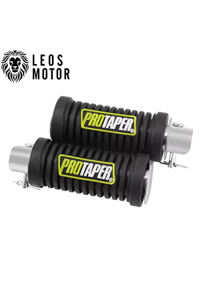 LEOS MOTOR Protaper Motosiklet Arka Basamak Lastiği Sİyah Sarı - CUP - CG Uyumlu